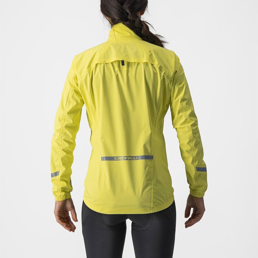 Femme Jaune Protection Castelli EMERGENCY 2 W RAIN - france  KUN-3888752