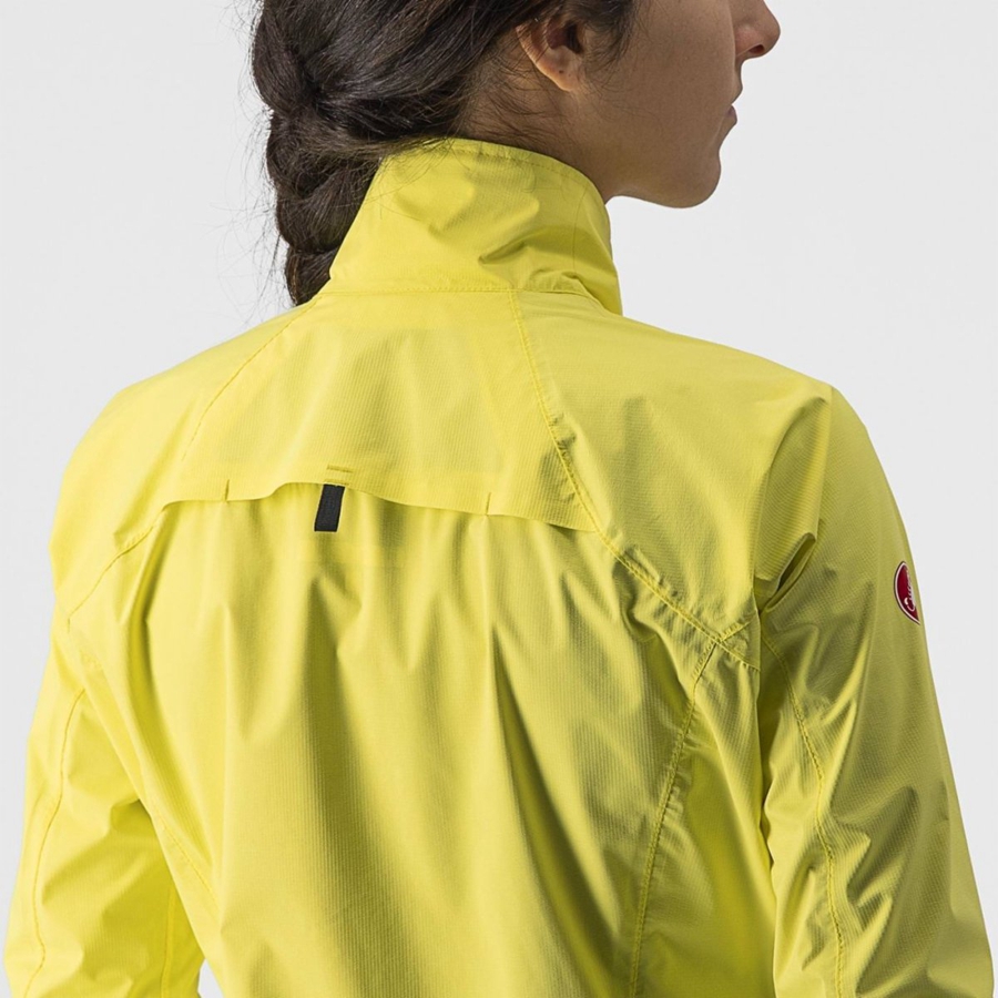 Femme Jaune Protection Castelli EMERGENCY 2 W RAIN - france  KUN-3888752