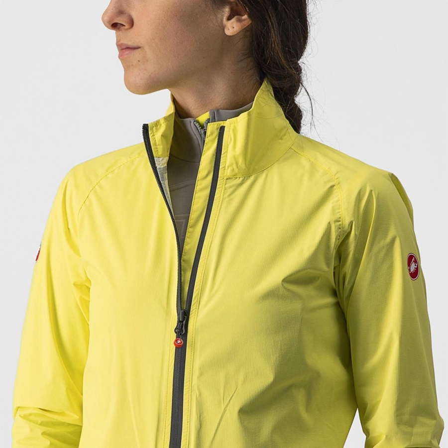 Femme Jaune Protection Castelli EMERGENCY 2 W RAIN - france  KUN-3888752