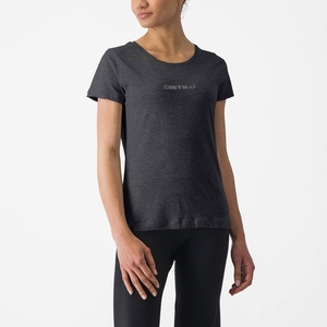 Femme Noir Casual Castelli CASTELLI CLASSICO W TEE - france  AEZ-3915935