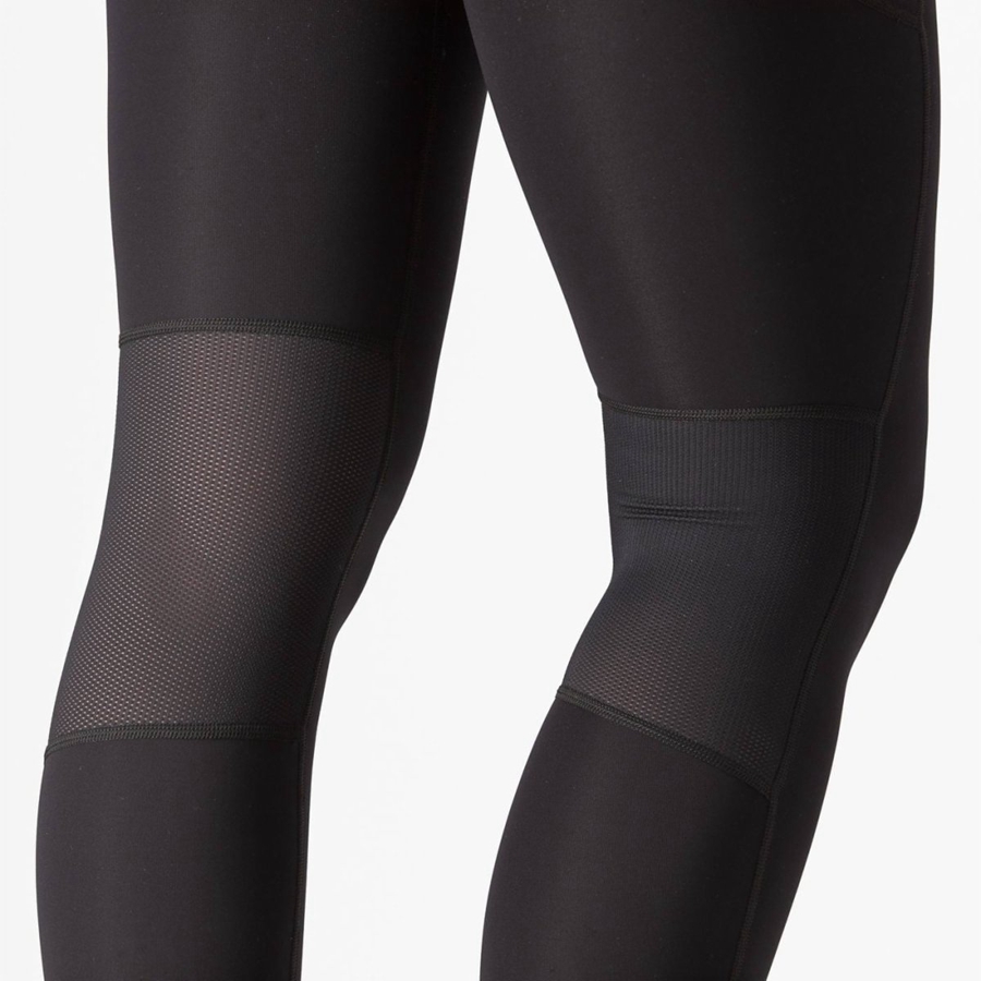 Femme Noir Leggings Castelli UNLIMITED TRAIL W - france  BFR-9569494