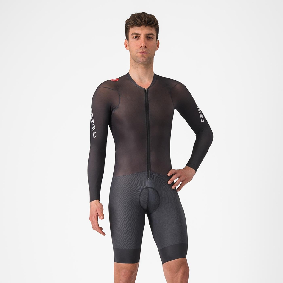 Homme Noir Speedsuit Castelli BODY PAINT 4.X - france  KAC-8589787