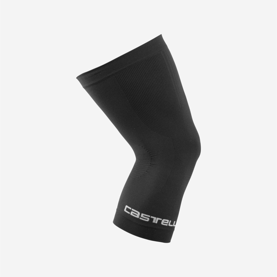 Femme Noir Jambière Castelli PRO SEAMLESS KNEE WARMER - france  XIX-4701179