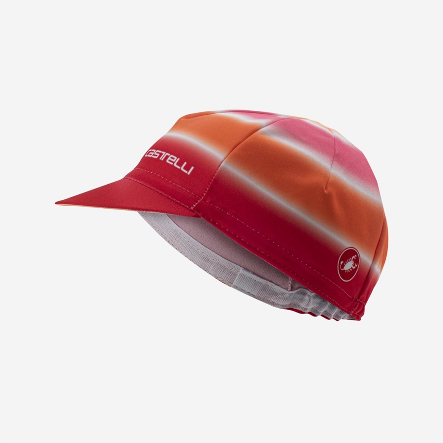 Femme Orange Casquette Castelli DOLCE - france  XAO-8708871