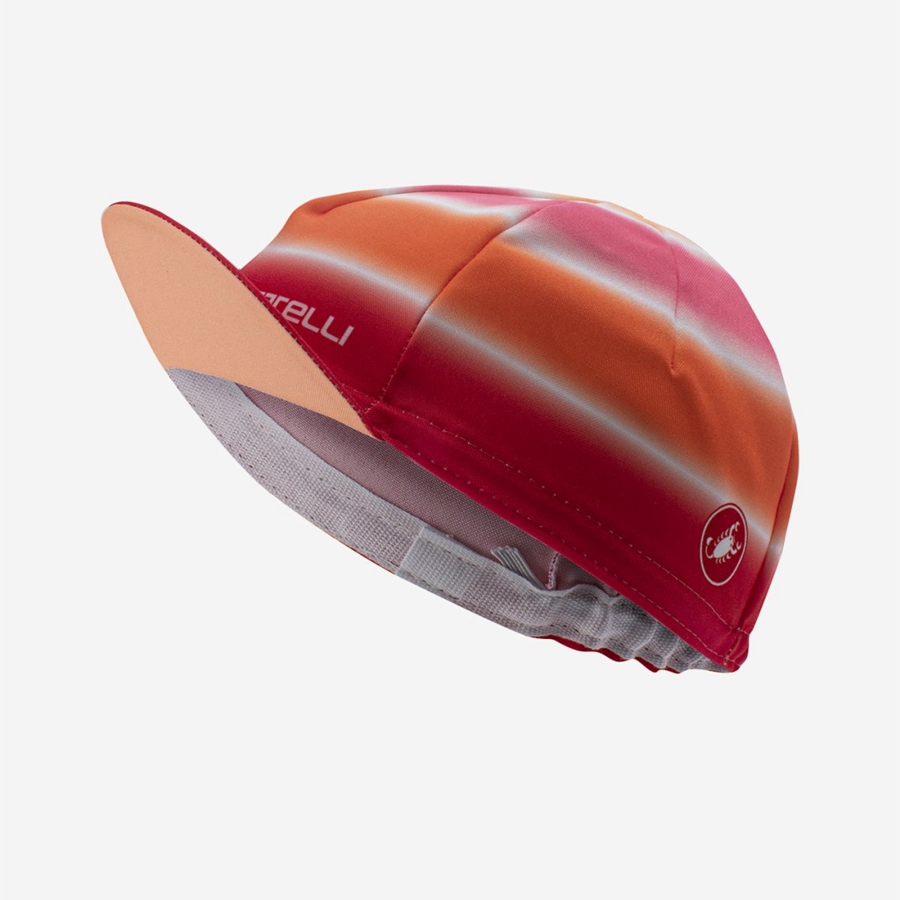 Femme Orange Casquette Castelli DOLCE - france  XAO-8708871