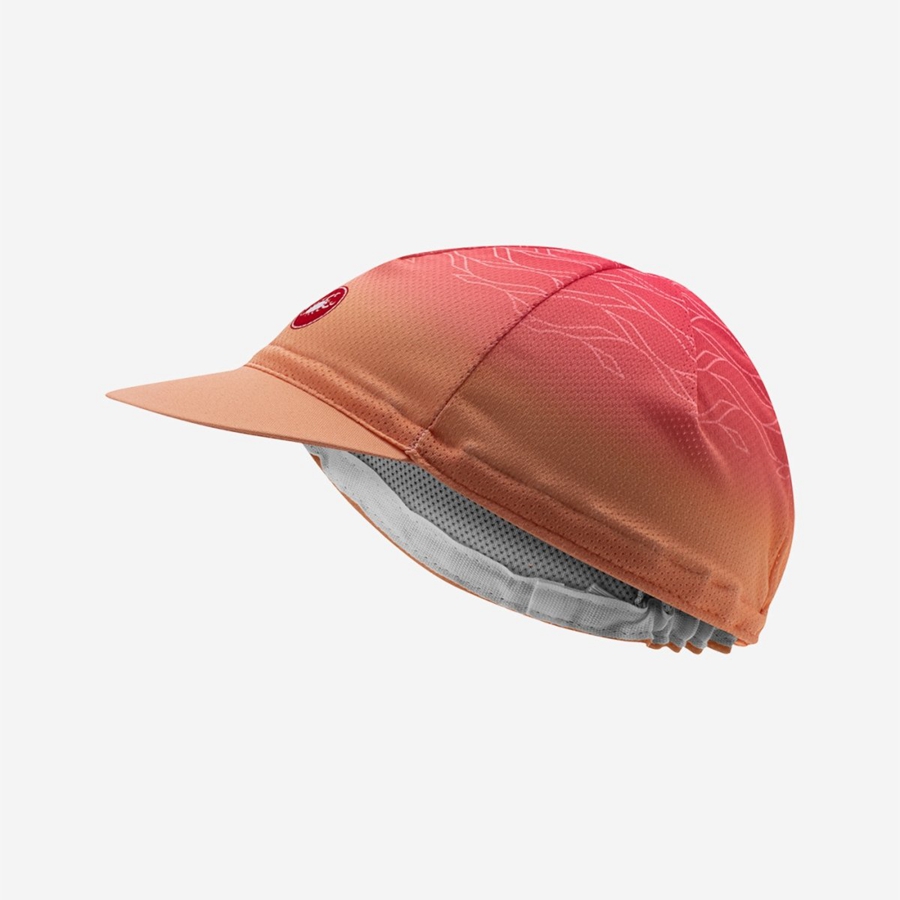 Femme Orange Casquette Castelli CLIMBER'S 2 - france  HPU-2165137