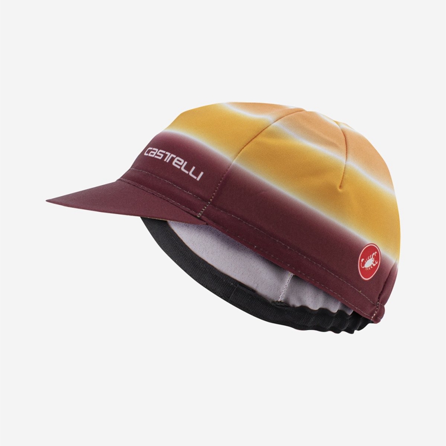 Femme Marron Bordeaux Casquette Castelli DOLCE - france  PBL-5906565