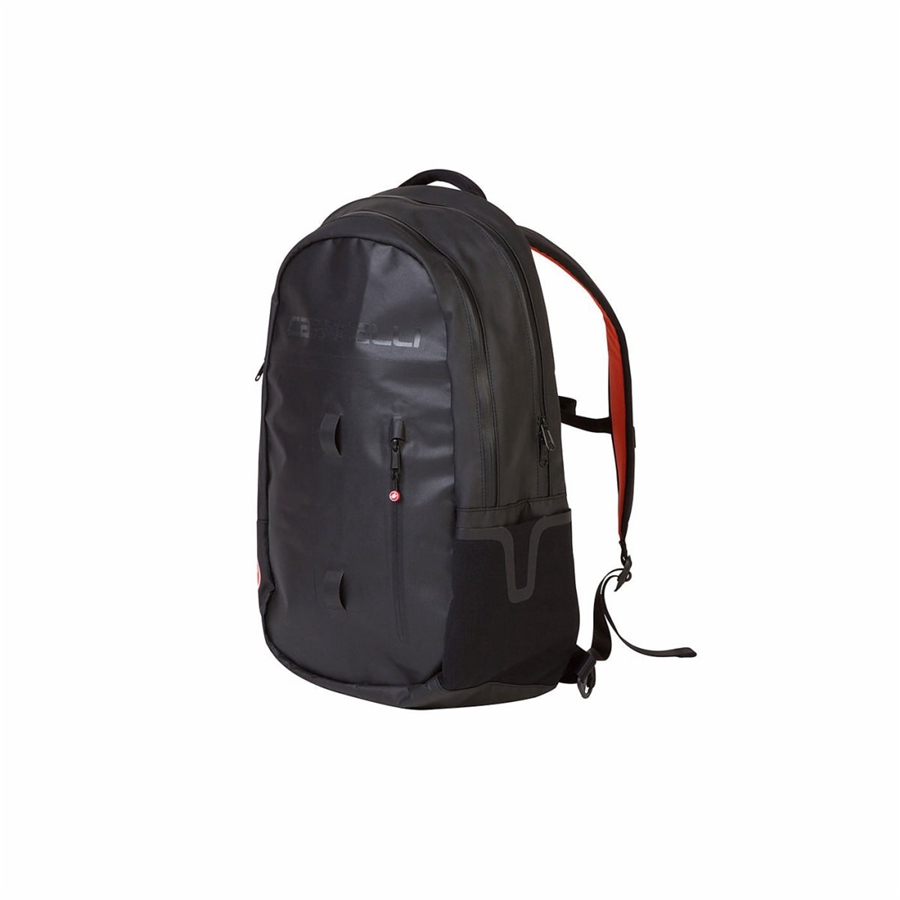 Femme Noir Sacs Castelli GEAR BACKPACK - france  BBJ-2318501