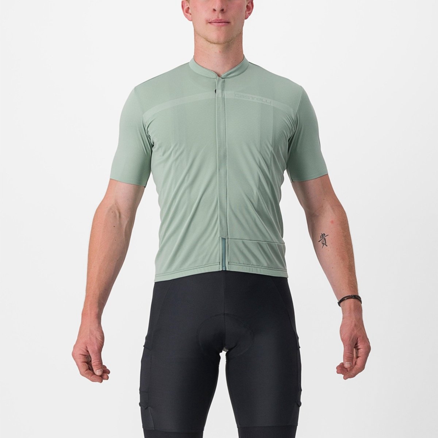 Homme Vert Maillot Castelli UNLIMITED ALLROAD - france  HDL-1891795