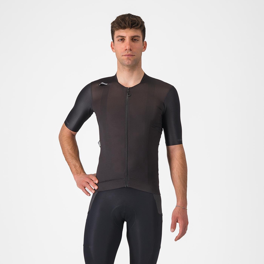 Homme Noir Maillot Castelli UNLIMITED PRO - france  DYX-0818586