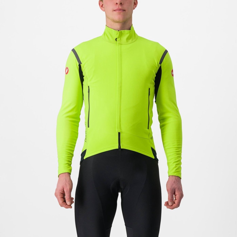 Homme Vert Clair Grise Foncé Vestes Castelli PERFETTO RoS 2 - france  CZB-1841033