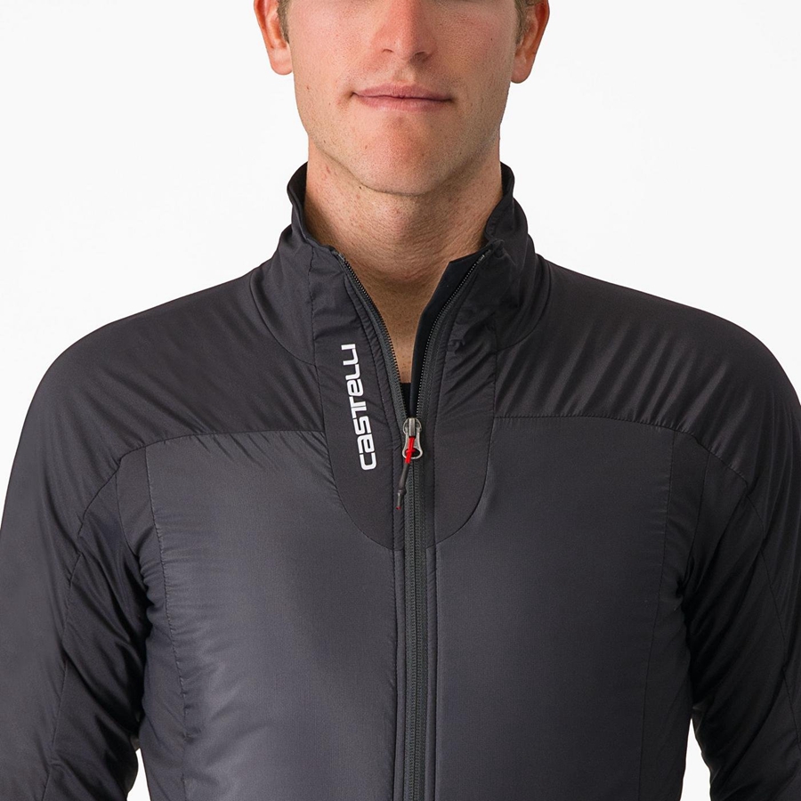 Homme Noir Vestes Castelli FLY THERMAL - france  EDE-2707306