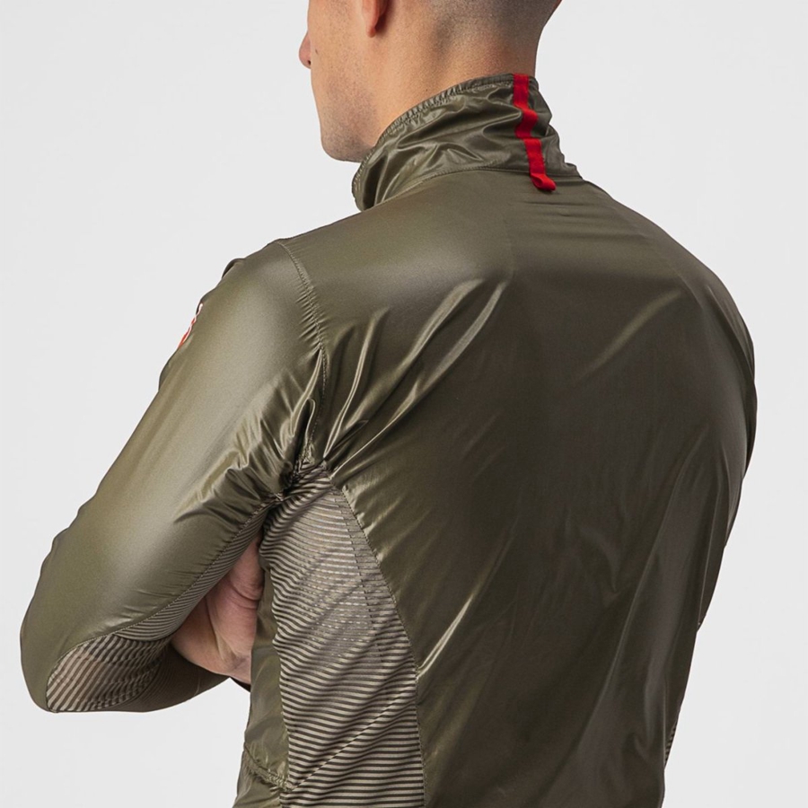 Homme Marron Protection Castelli ARIA SHELL - france  OPL-1627932