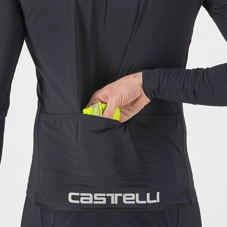 Homme Vert Clair Grise Foncé Protection Castelli SQUADRA STRETCH - france  GKR-9811547