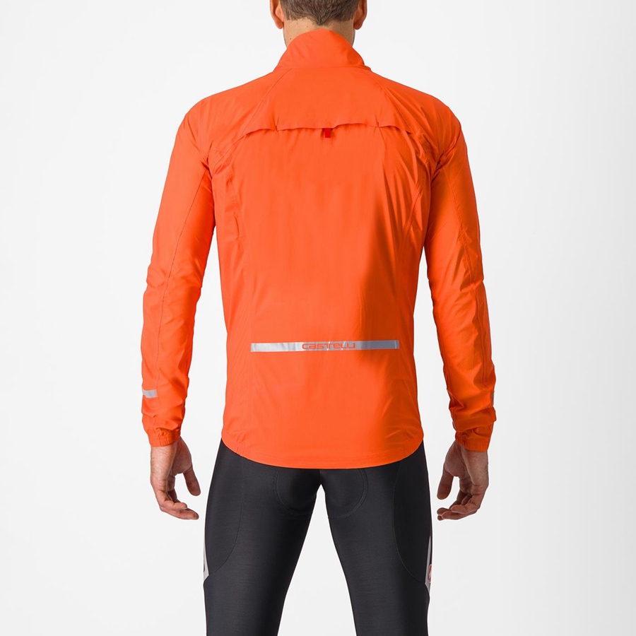 Homme Orange Protection Castelli EMERGENCY 2 RAIN - france  CYZ-3713136