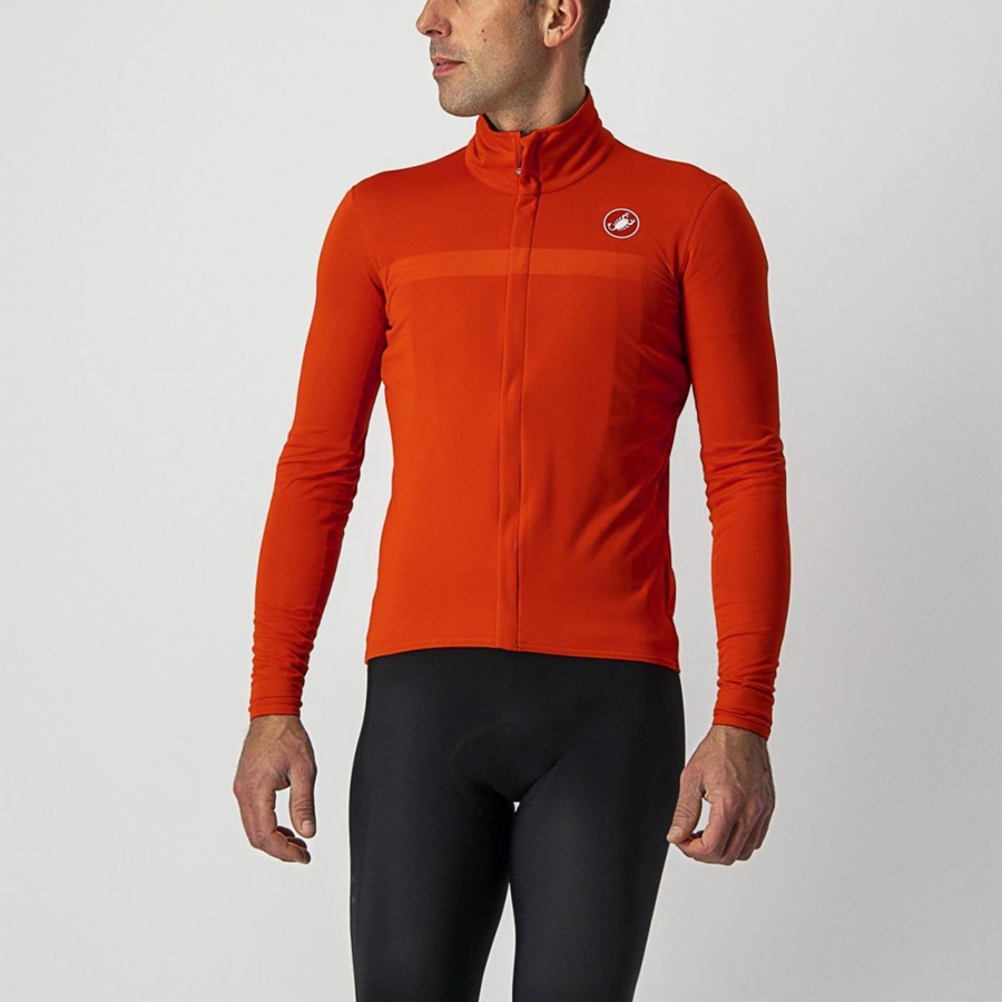 Homme Rouge Protection Castelli GOCCIA - france  SEU-1490277