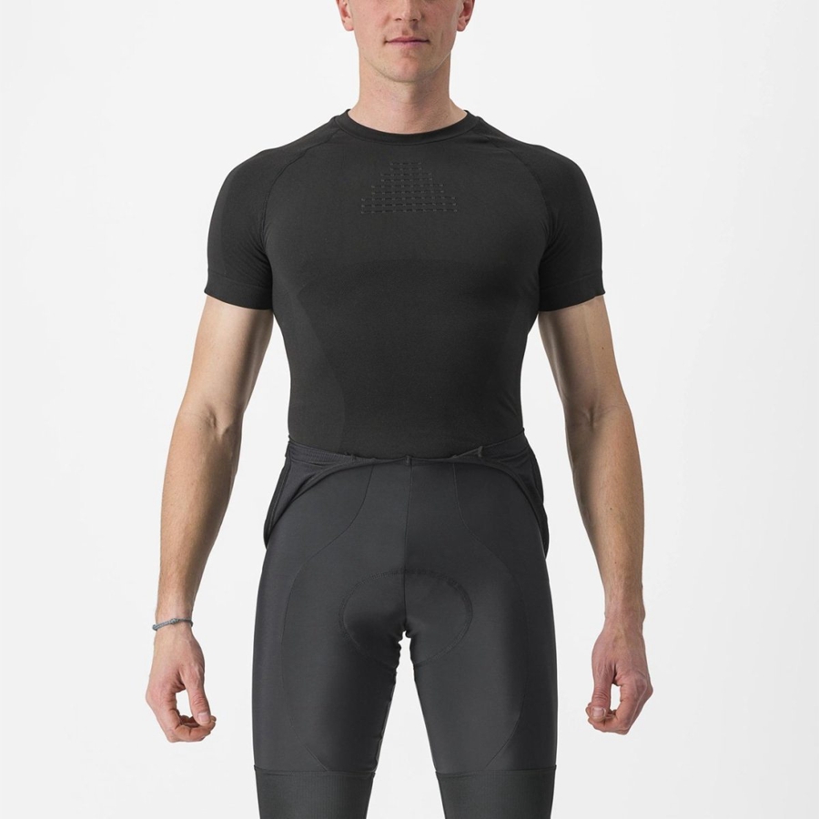 Homme Noir Couche De Base Castelli CORE SEAMLESS SS - france  DXM-8337287