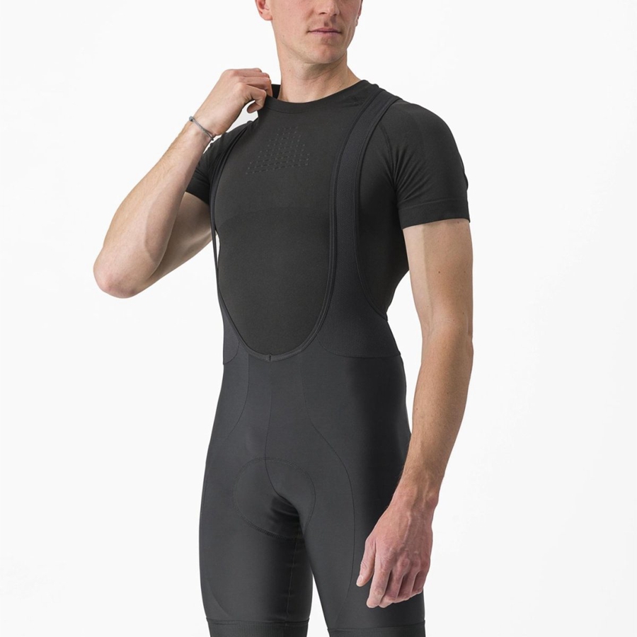 Homme Noir Couche De Base Castelli CORE SEAMLESS SS - france  DXM-8337287