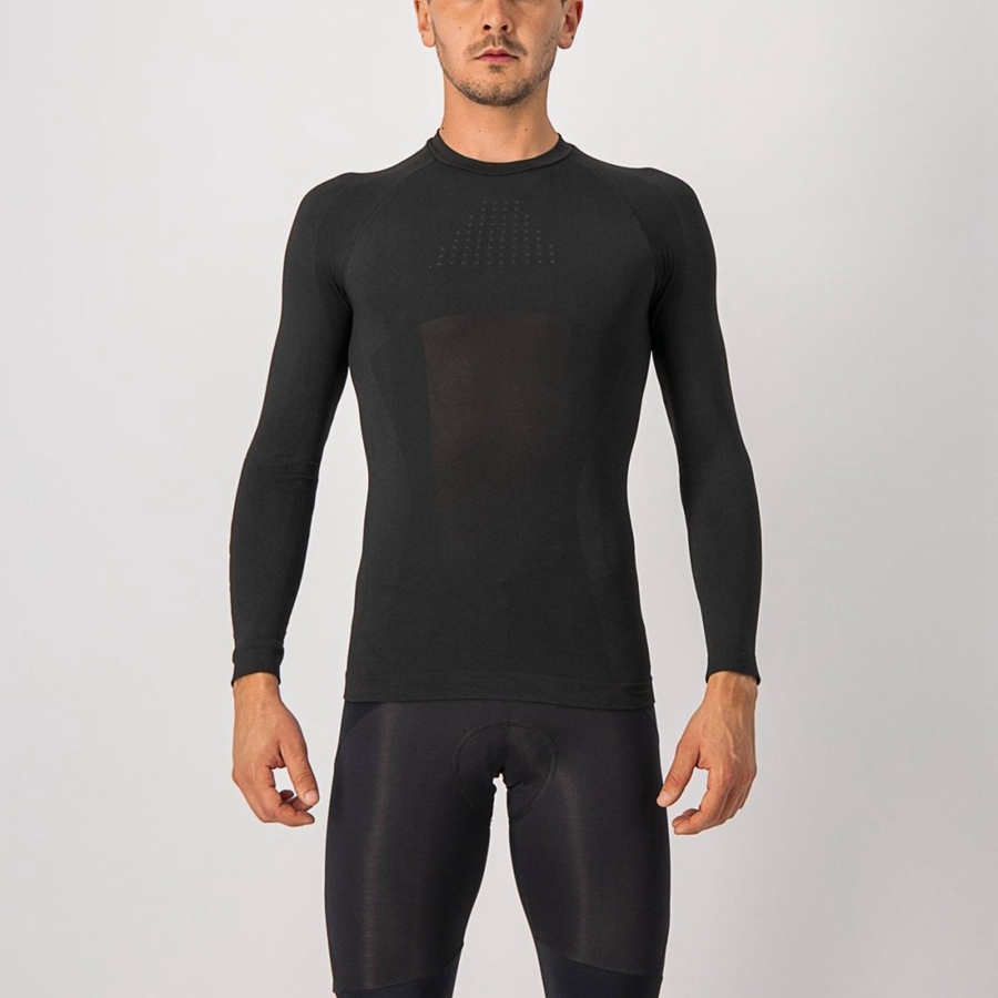 Homme Noir Couche De Base Castelli CORE SEAMLESS - france  ETI-4384682