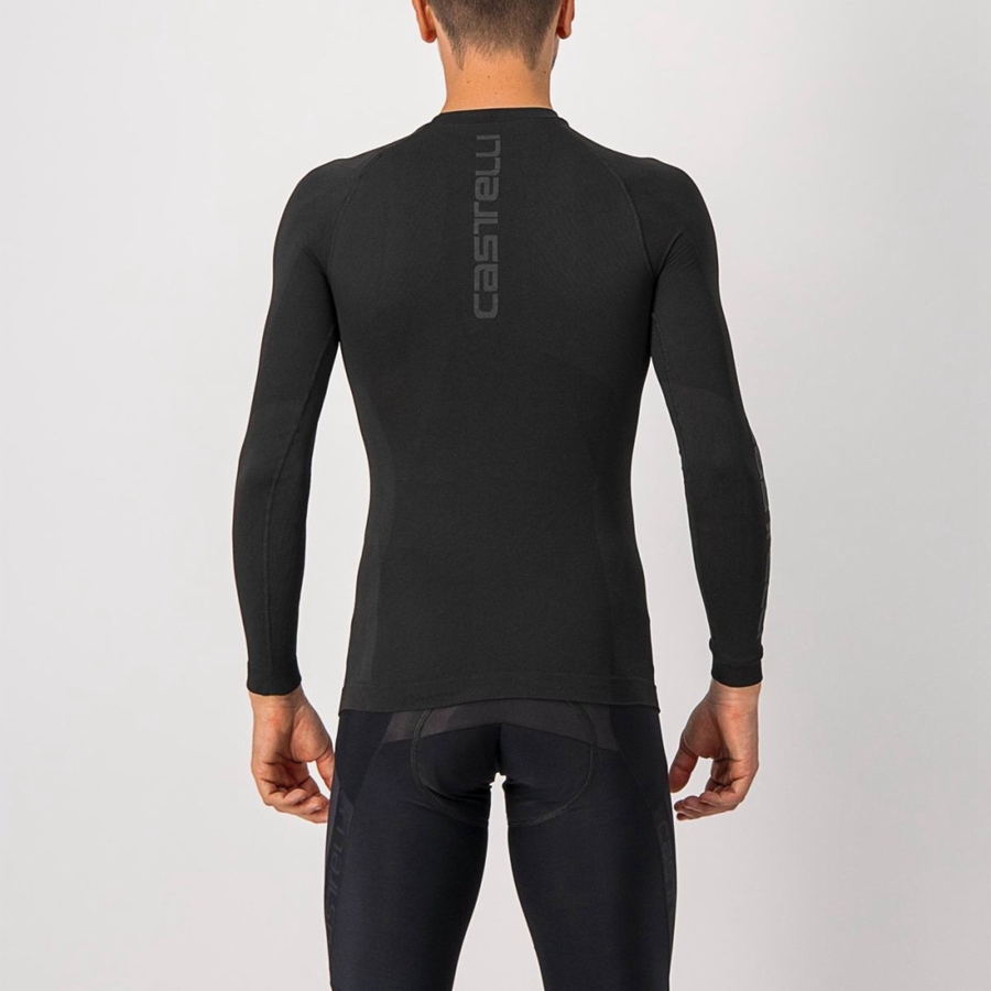 Homme Noir Couche De Base Castelli CORE SEAMLESS - france  ETI-4384682