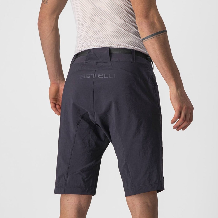 Homme Noir Short Castelli UNLIMITED TRAILGY - france  CMP-1822357