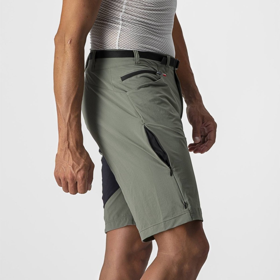 Homme Grise Short Castelli UNLIMITED TRAILGY - france  DZF-3768960