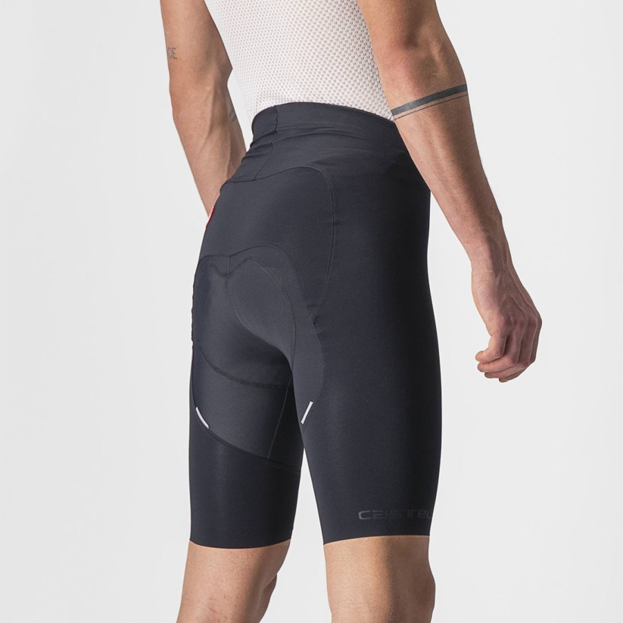 Homme Noir Short Castelli FREE AERO RC - france  UNI-2360980