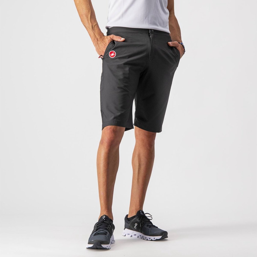 Homme Noir Short Castelli MILANO - france  RPX-8654749