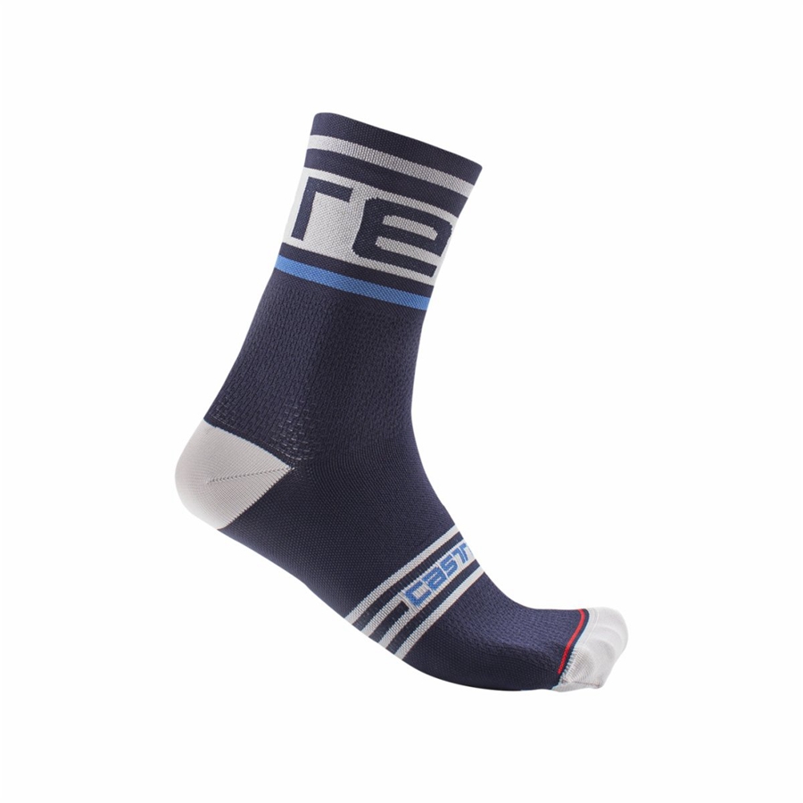 Homme Bleu Chaussette Castelli PROLOGO 15 - france  GSE-2108181