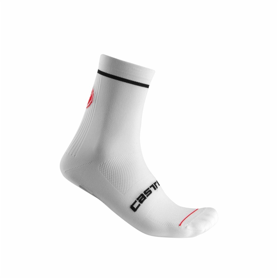 Homme Blanche Chaussette Castelli ENTRATA 13 - france  XWX-6550528