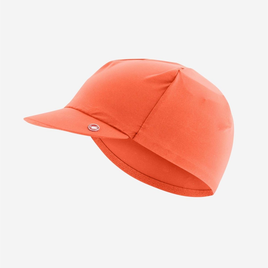 Homme Orange Rouge Casquette Castelli PREMIO 2 - france  YTS-7600670