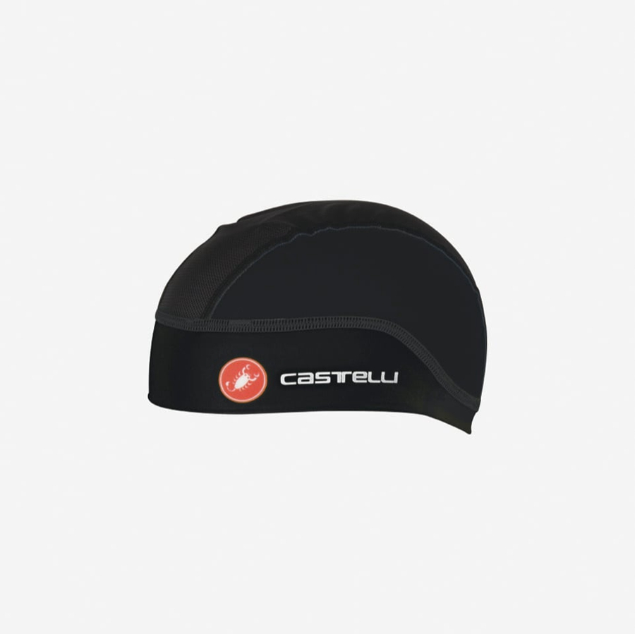 Homme Noir Casquette Castelli SUMMER SKULL - france  AJI-2999077