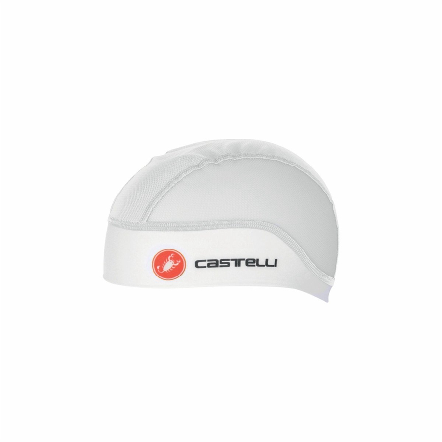 Homme Blanche Casquette Castelli SUMMER SKULL - france  ASQ-9420942