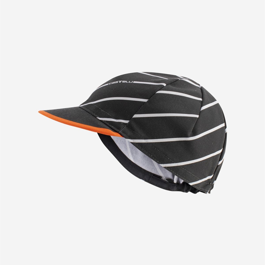 Homme Grise Foncé Casquette Castelli SPEED STRADA - france  ULK-3252927