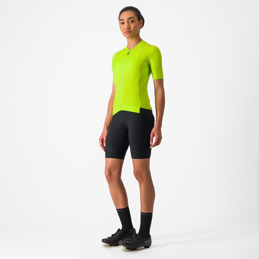 Femme Vert Clair Vert Foncé Maillot Castelli ESPRESSO W - france  WPV-3121156